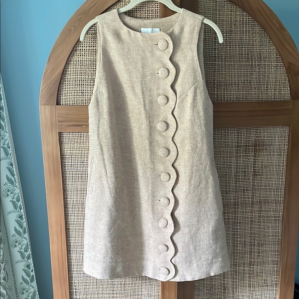 Lisa Marie Fernandez linen mini dress